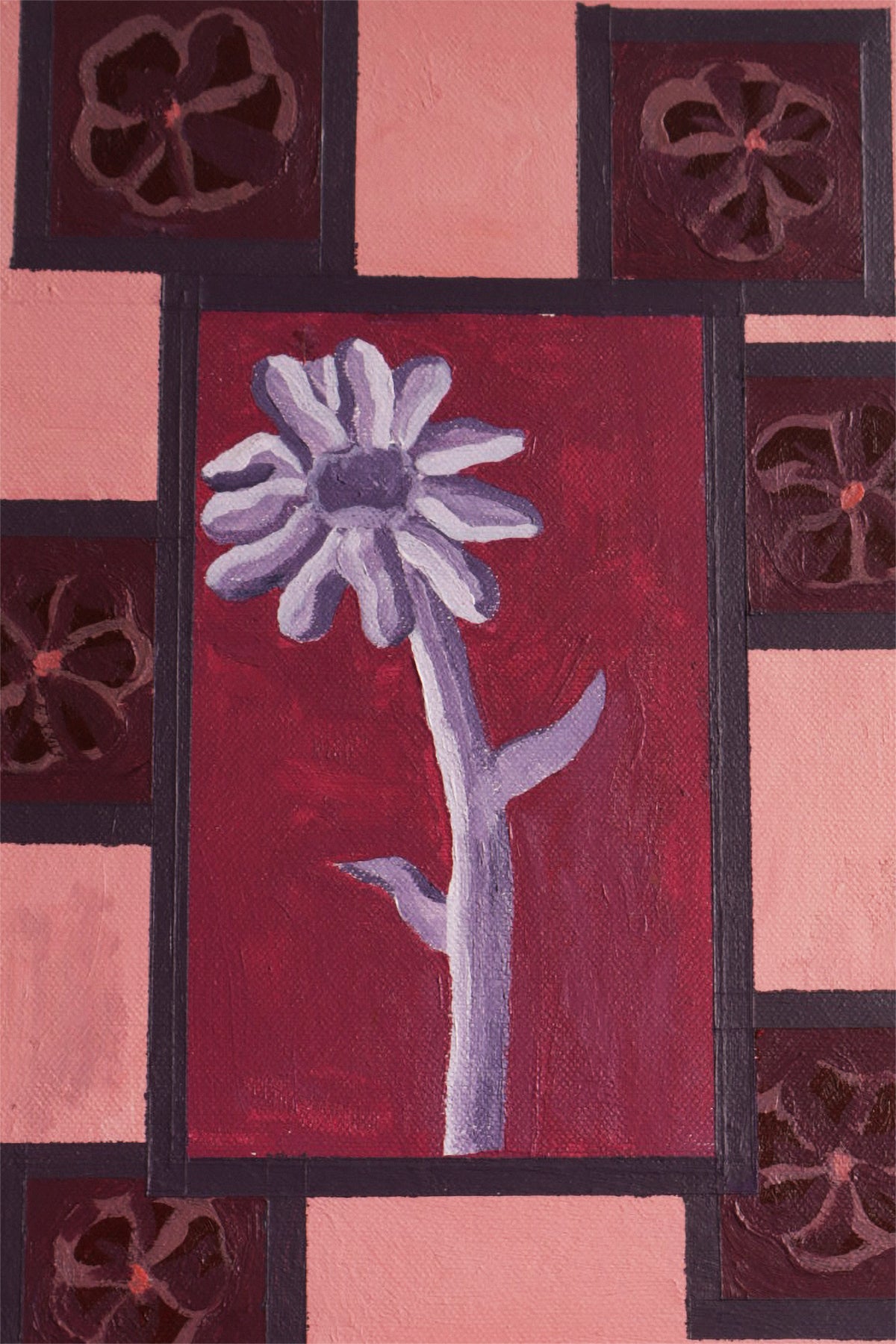 "Lilla blomst" / "Purple Flower"